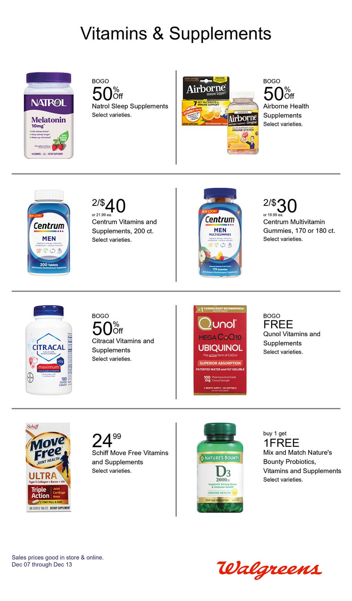 Walgreens weekly ad
