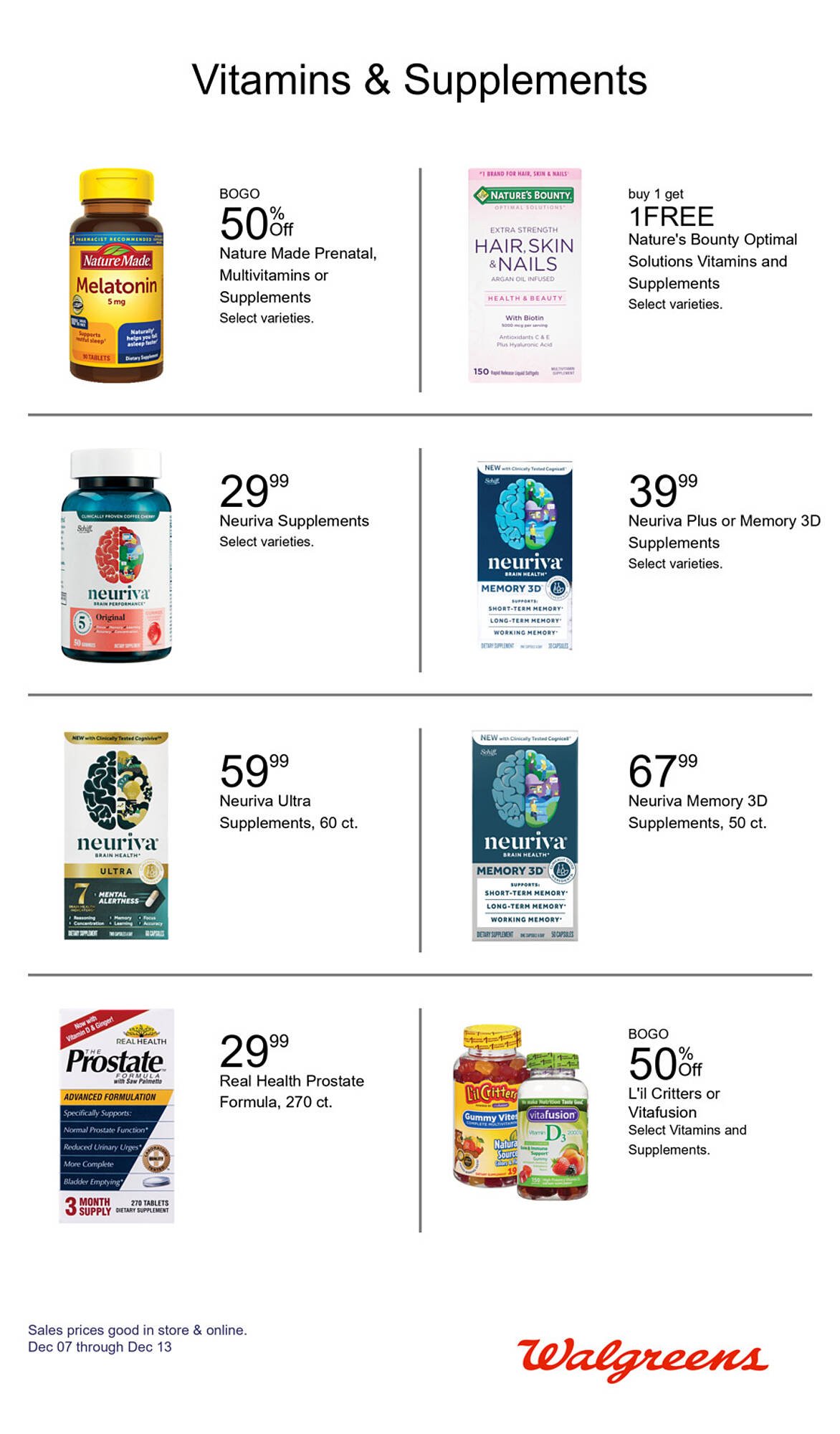 Walgreens weekly ad