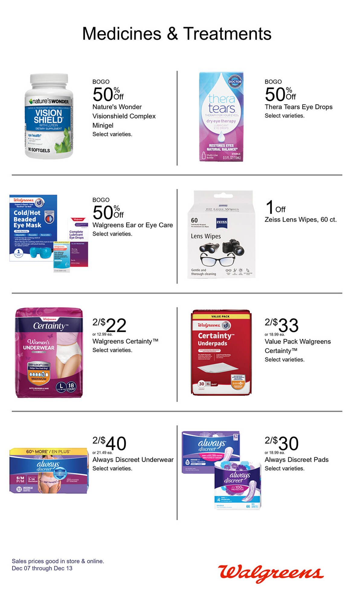 Walgreens weekly ad