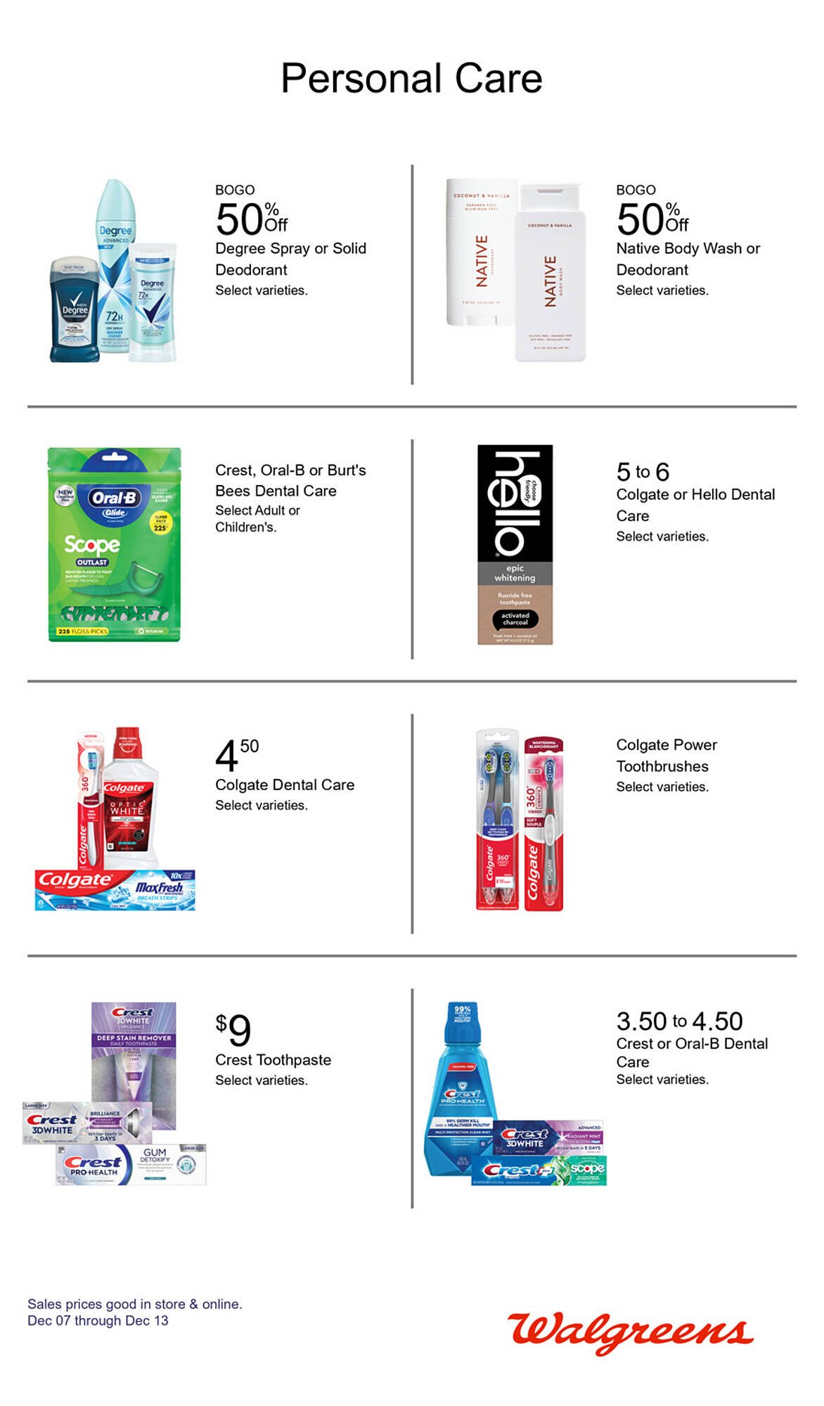 Walgreens weekly ad