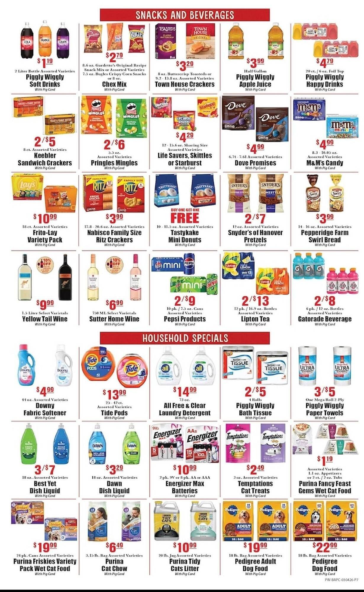 Piggly Wiggly weekly ad