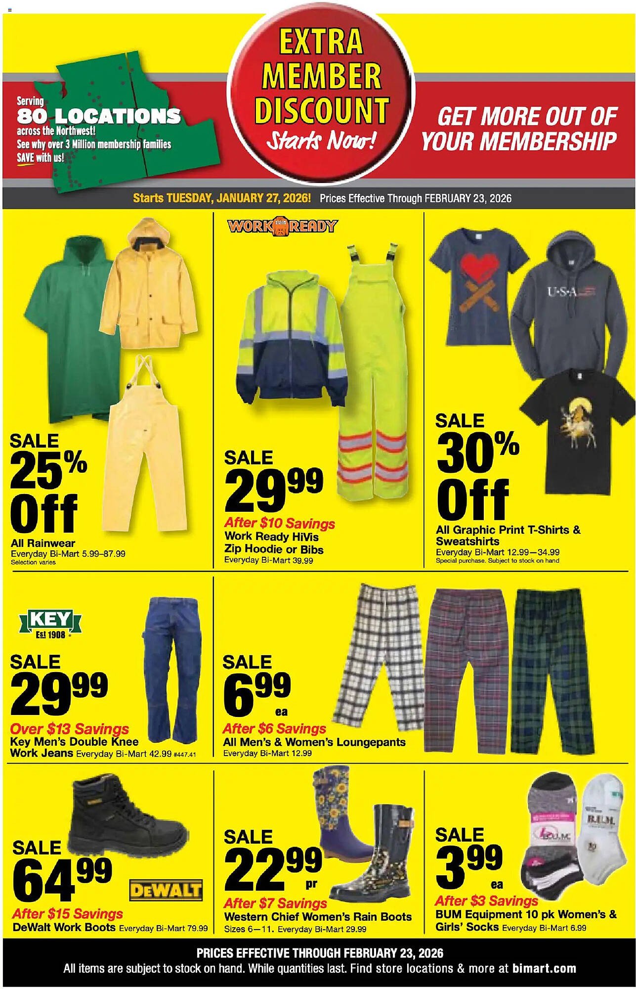 Bi-Mart weekly ad
