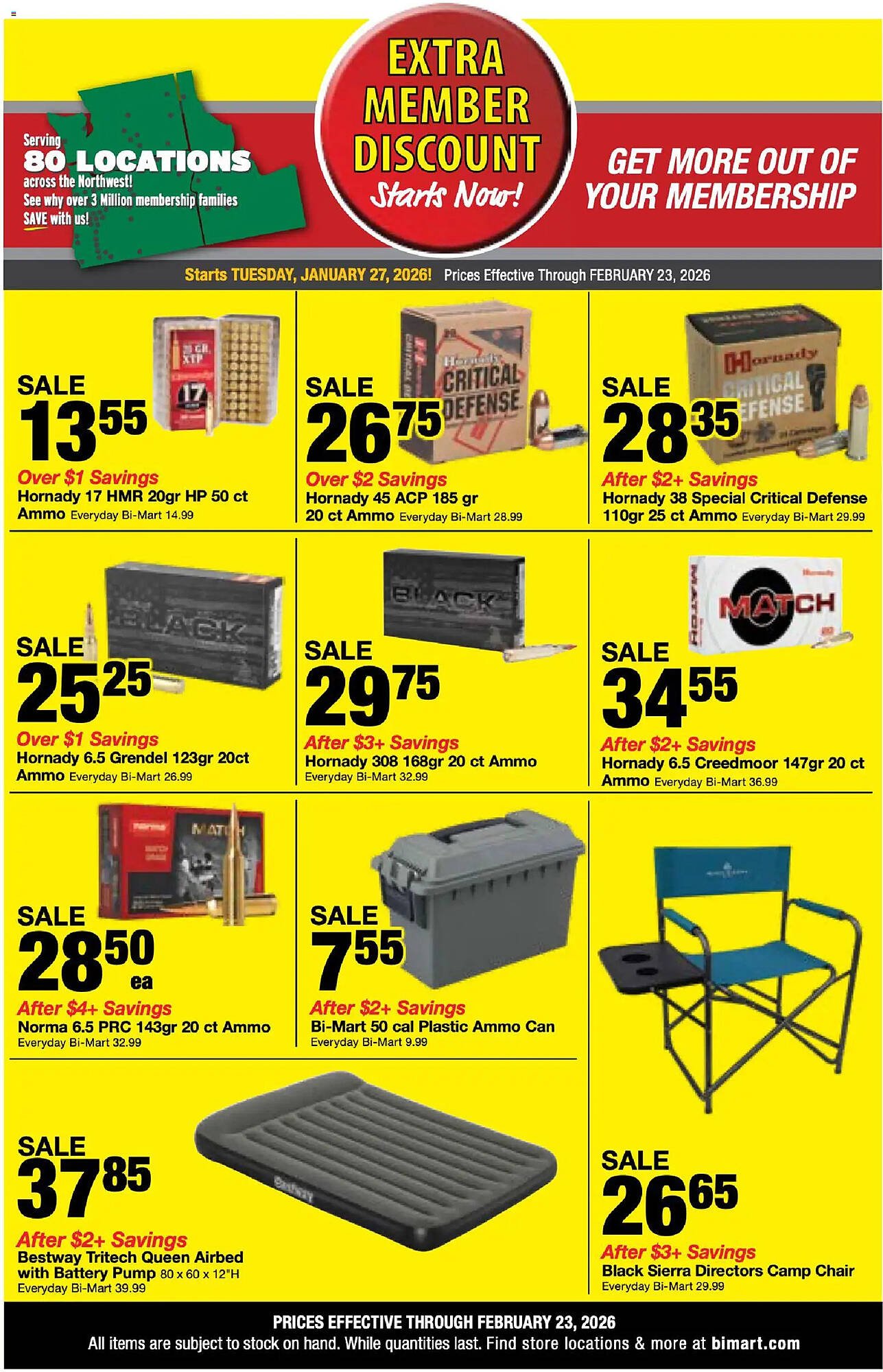 Bi-Mart weekly ad