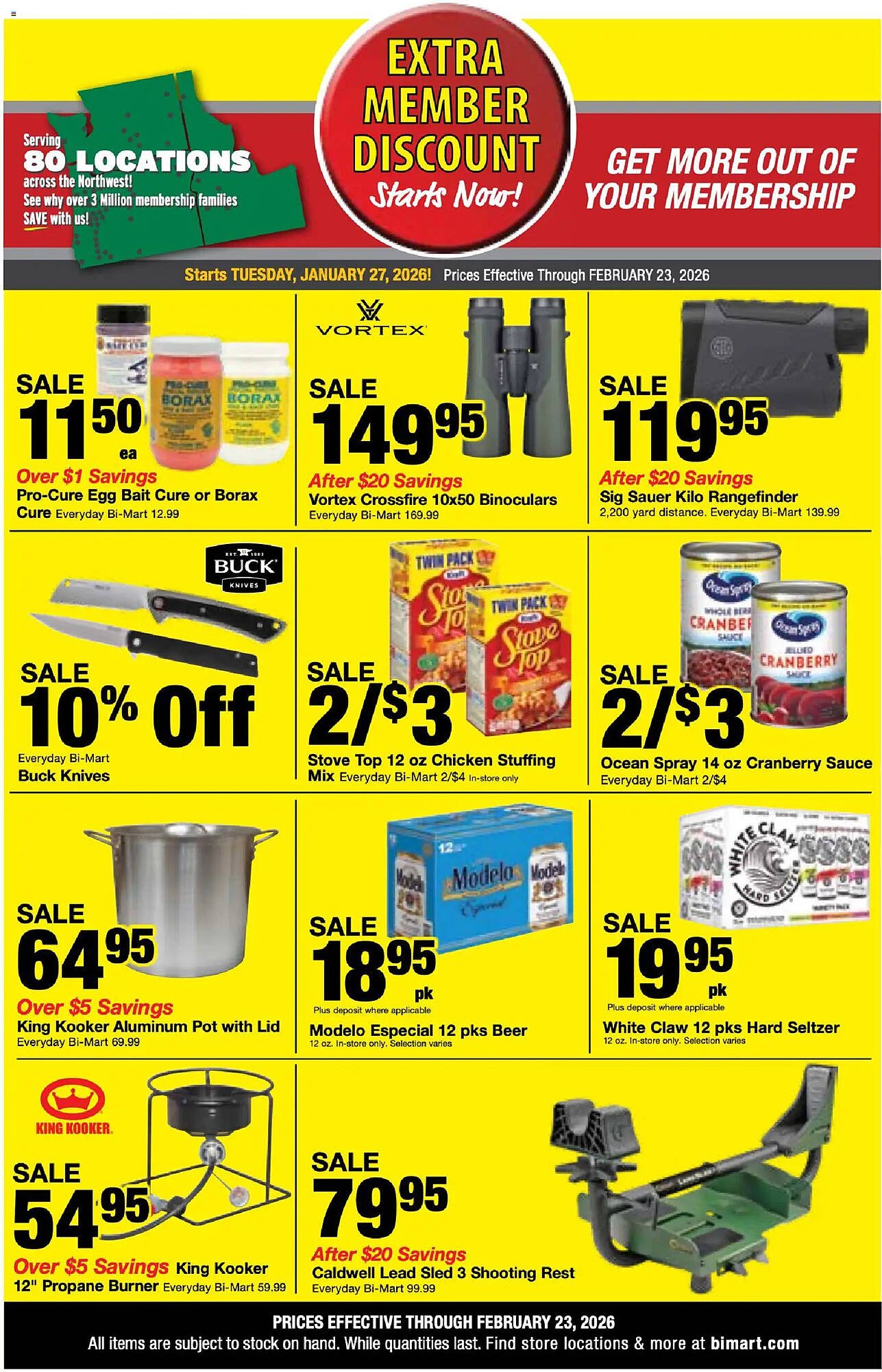 Bi-Mart weekly ad