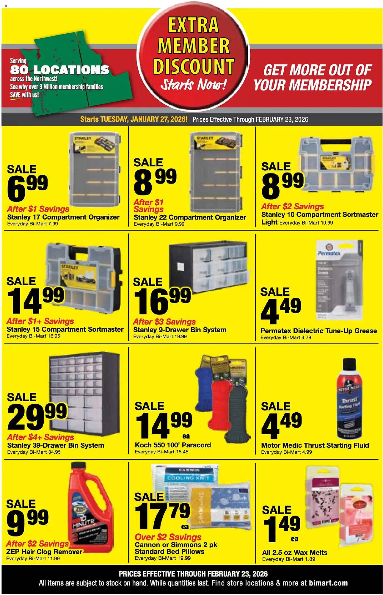 Bi-Mart weekly ad