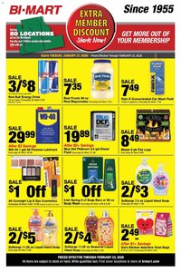 Bi-Mart weekly ad