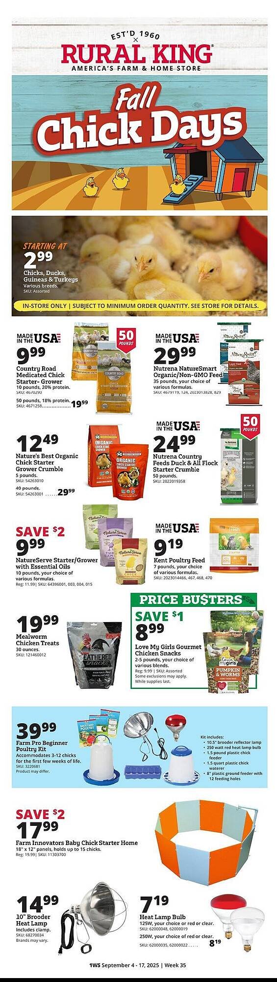 Rural King weekly ad (2025-09-04 - 2025-09-17) | 1