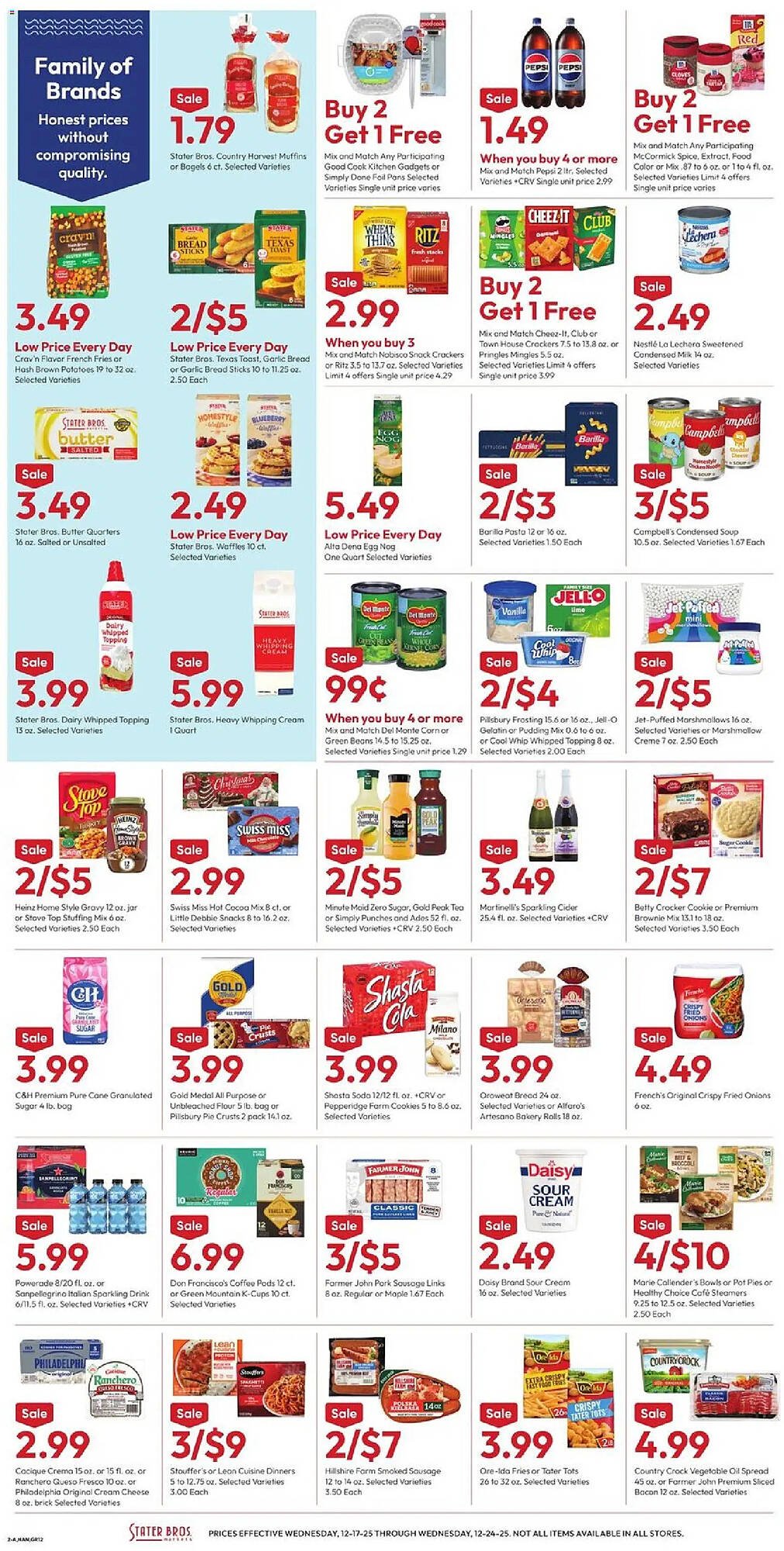 Stater Bros weekly ad