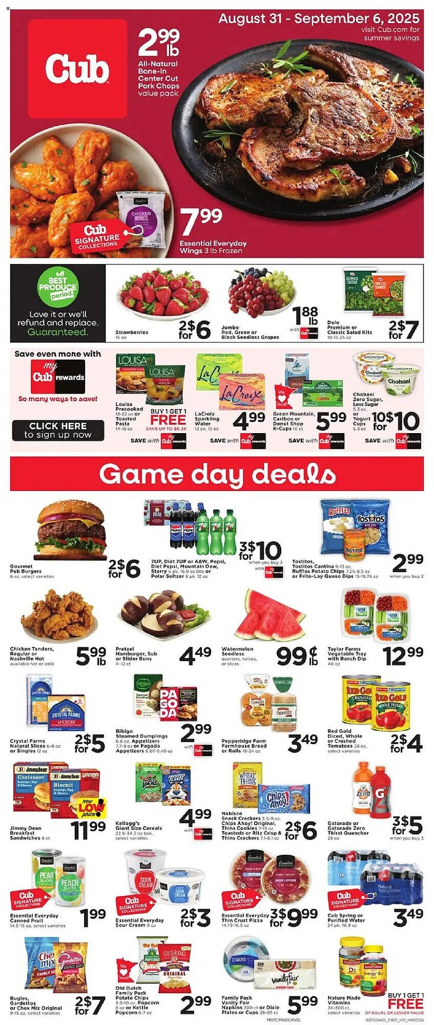 Cub Foods Weekly Ad (2025-08-31 - 2025-09-06) | 1