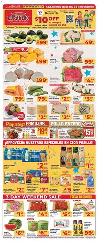 Supermercado El Rancho weekly ad