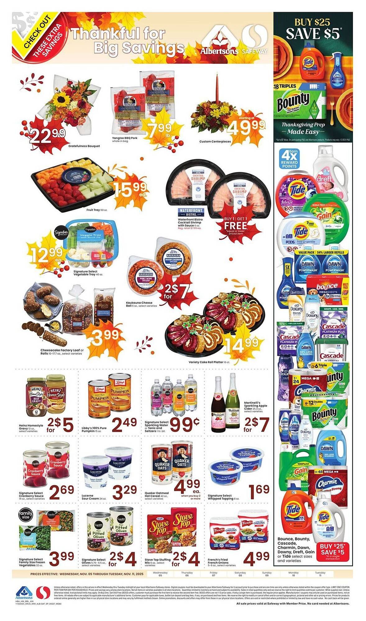 Safeway weekly ad (2025-11-05 - 2025-11-11) | 1