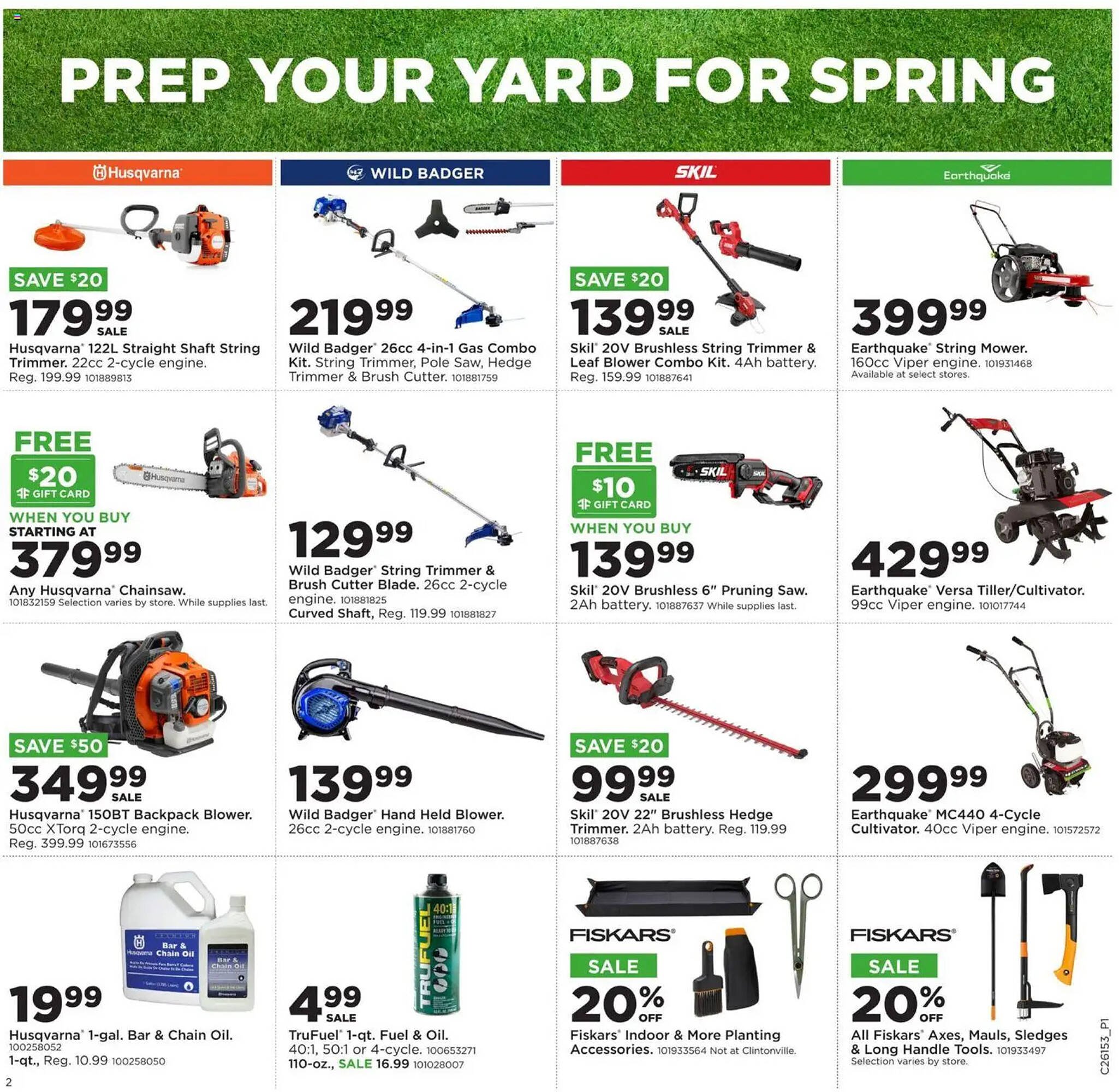 Mills Fleet Farm weekly ad