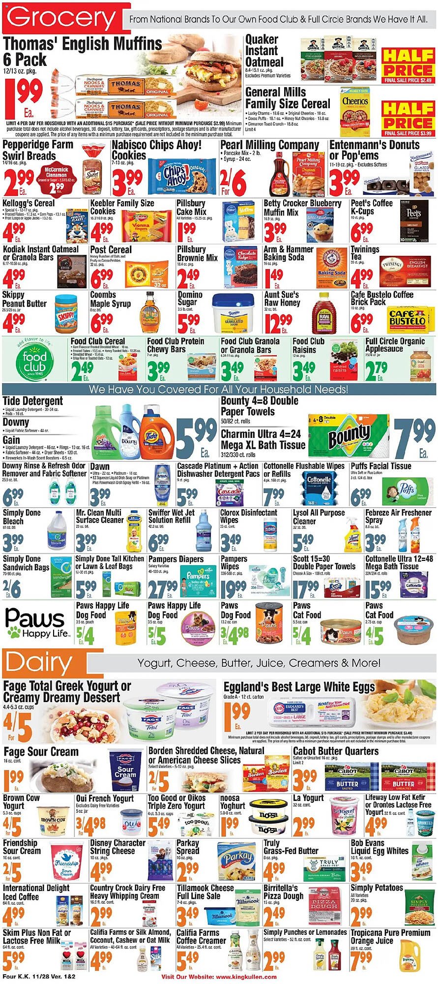 King Kullen weekly ad