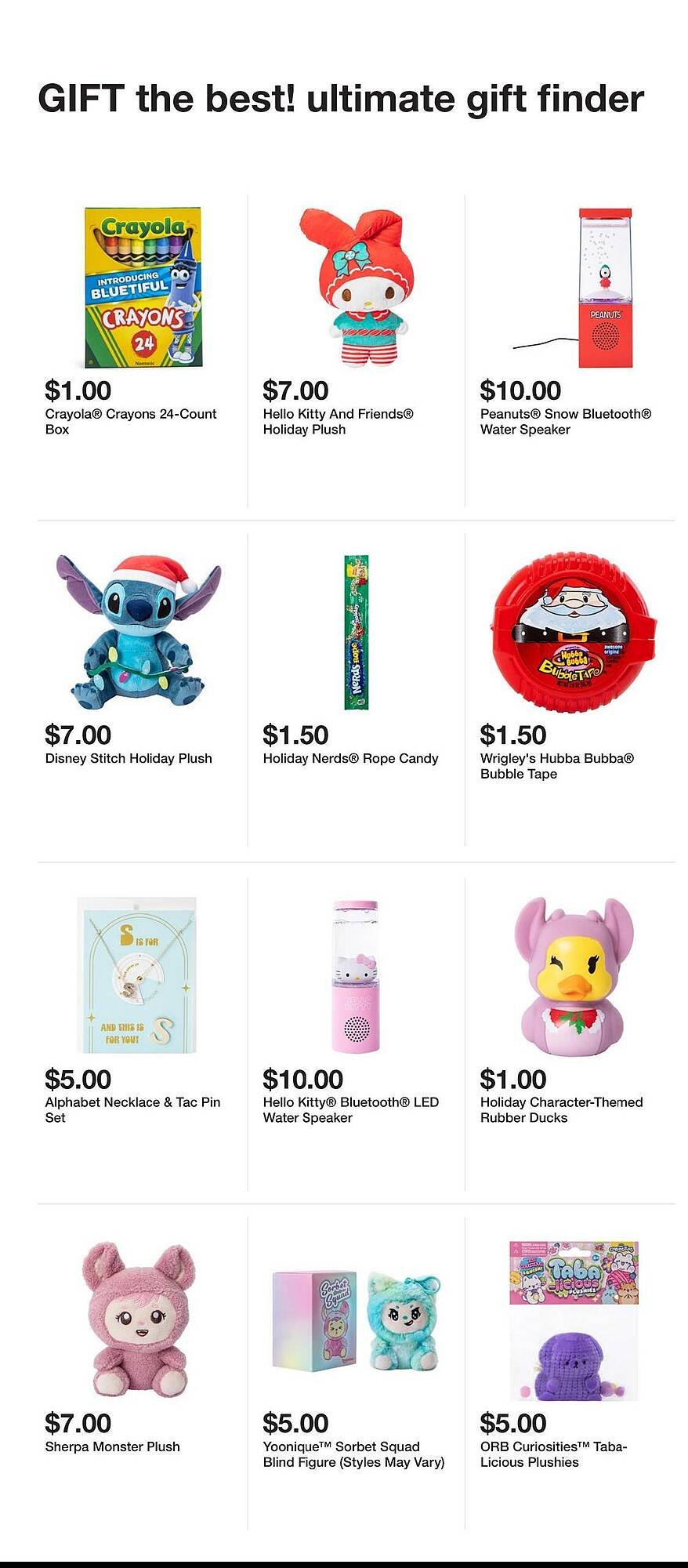 Five Below weekly ad