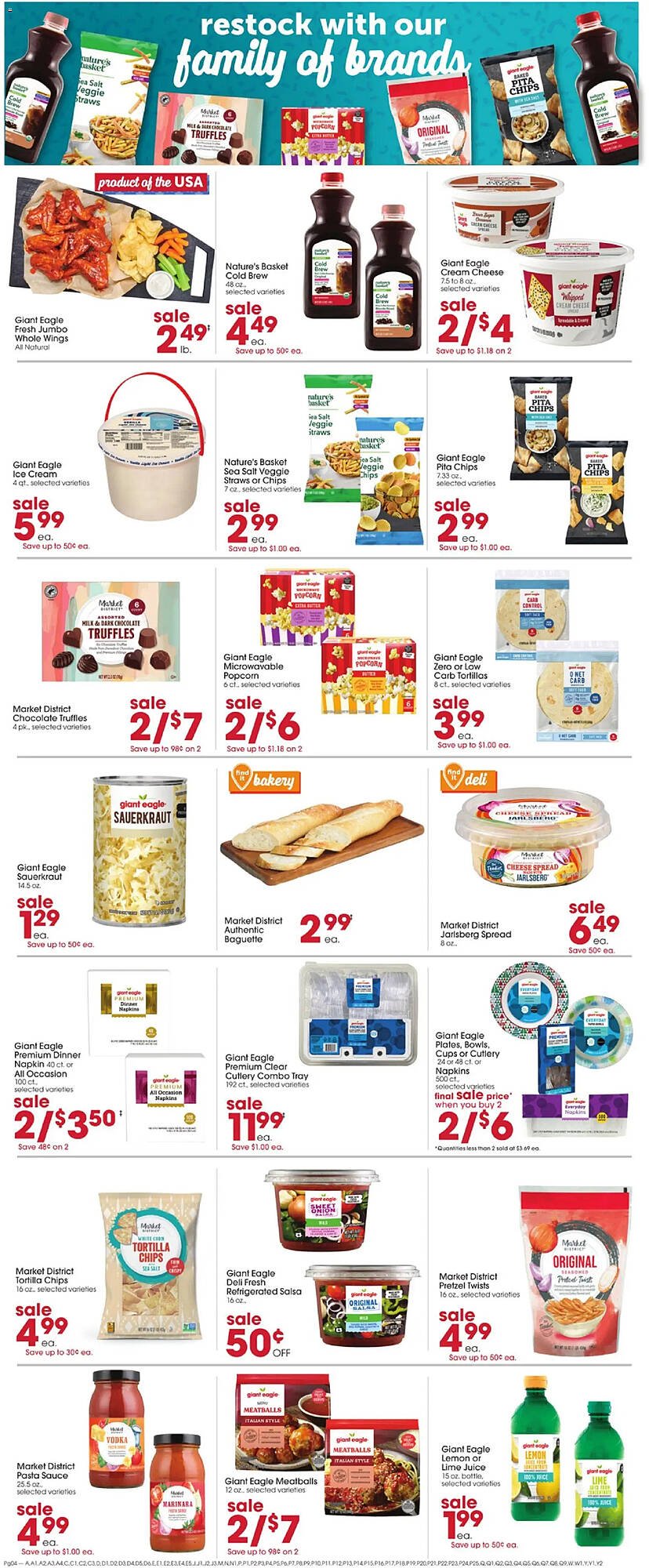 Giant Eagle weekly ad