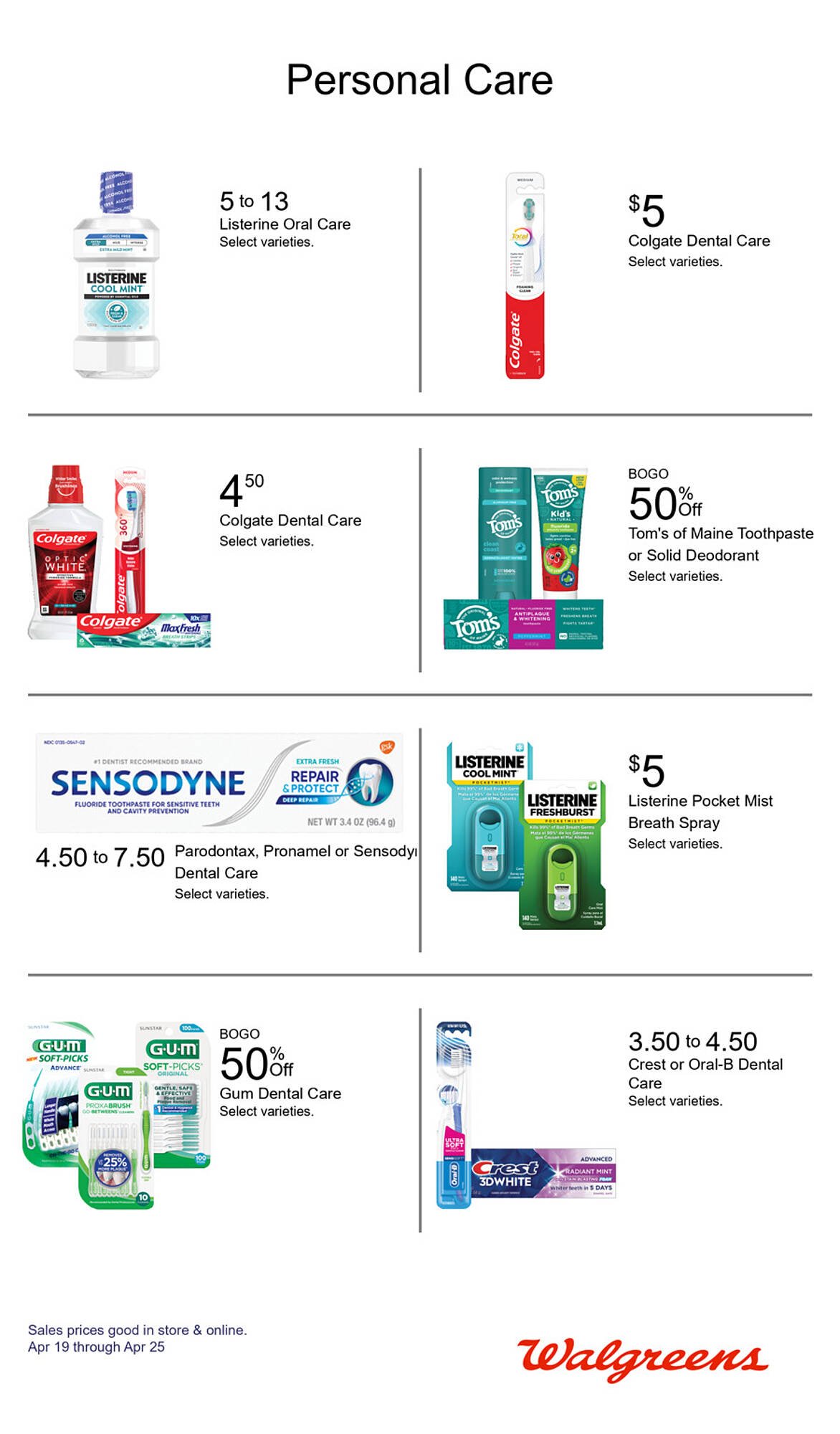 Walgreens weekly ad