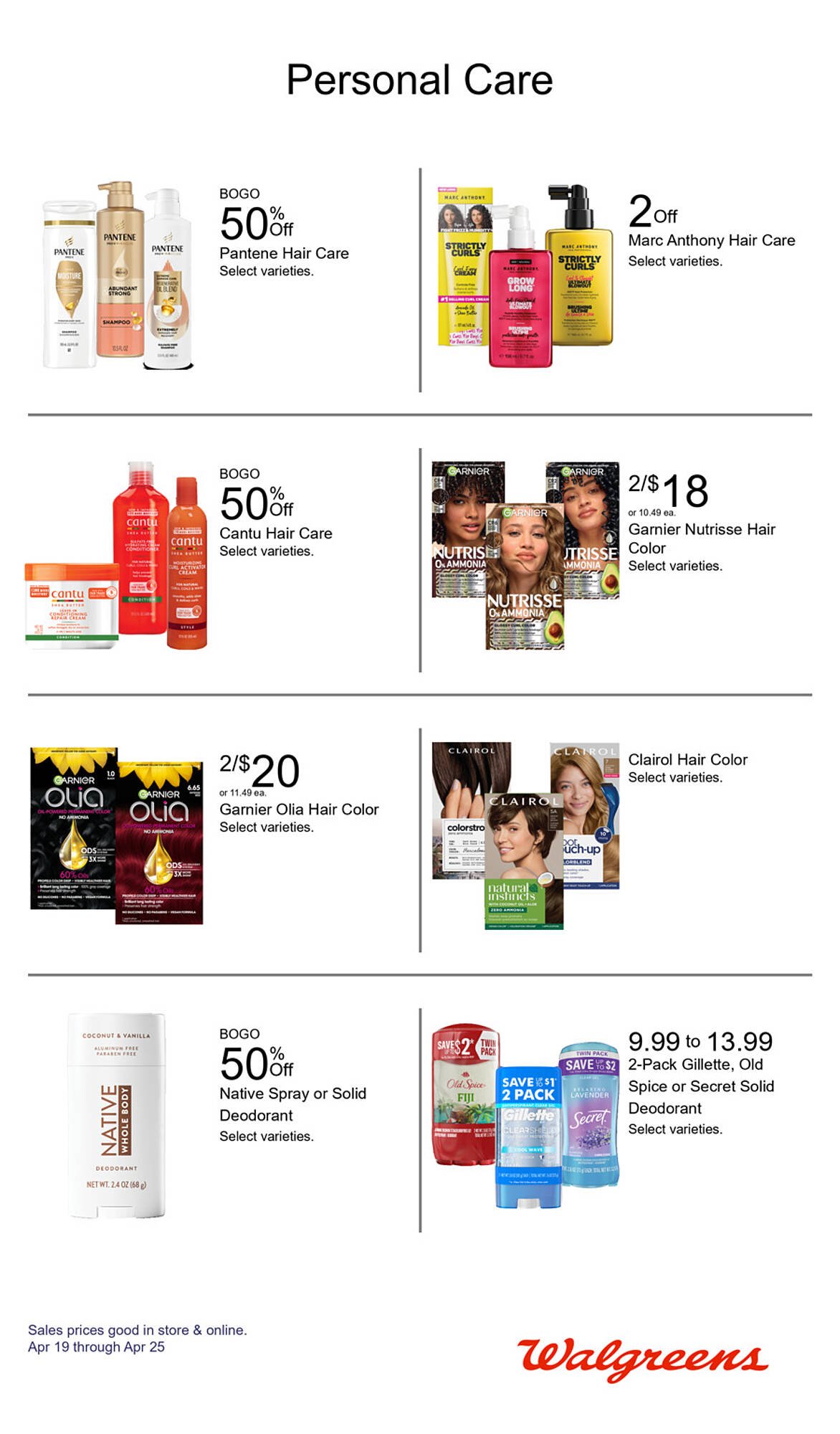 Walgreens weekly ad