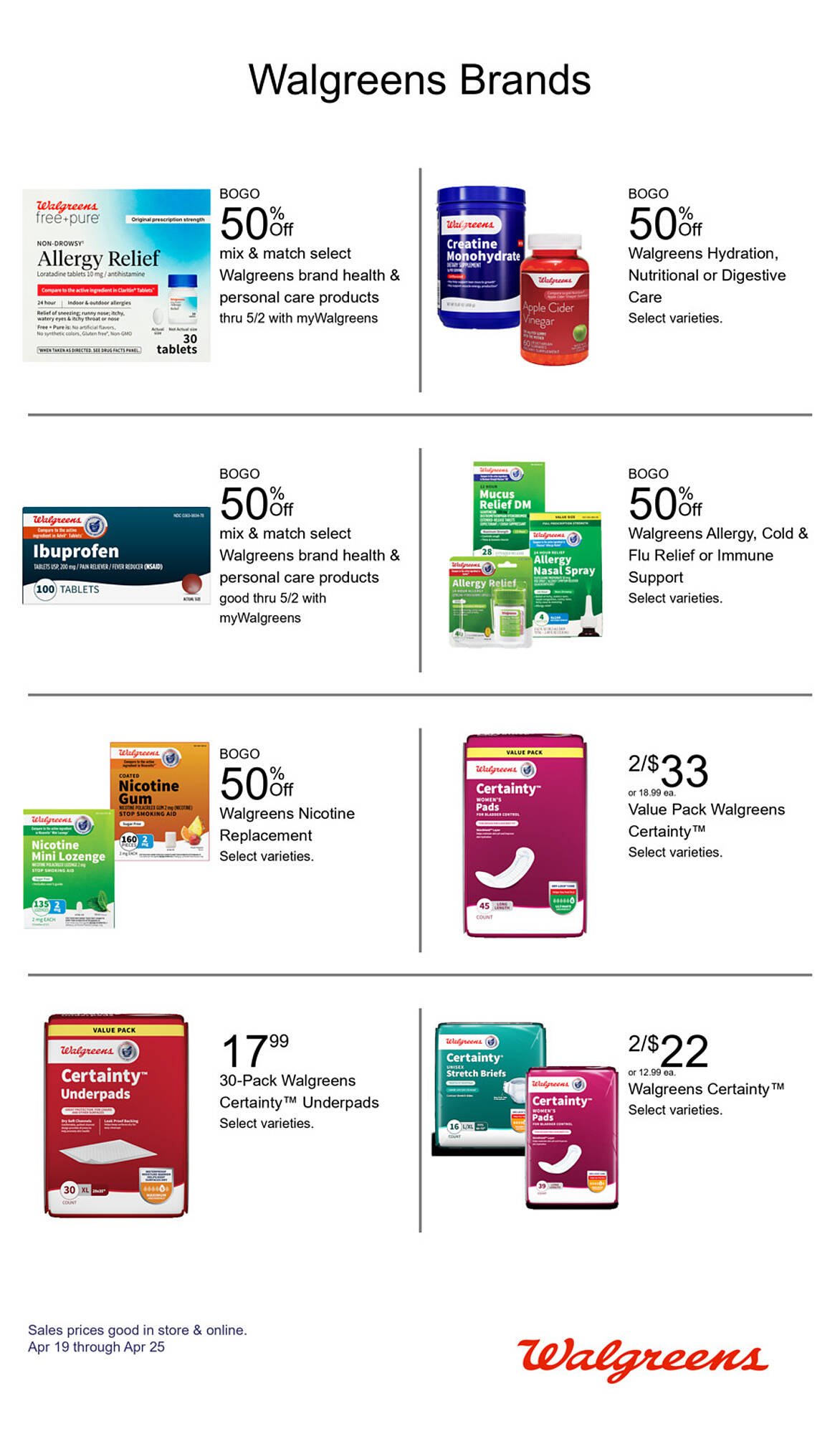 Walgreens weekly ad