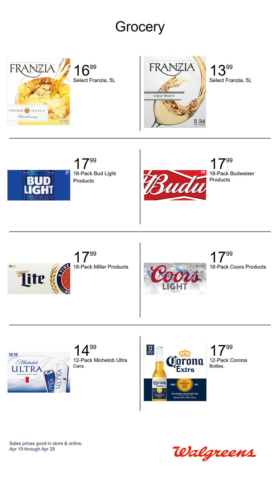 Walgreens weekly ad