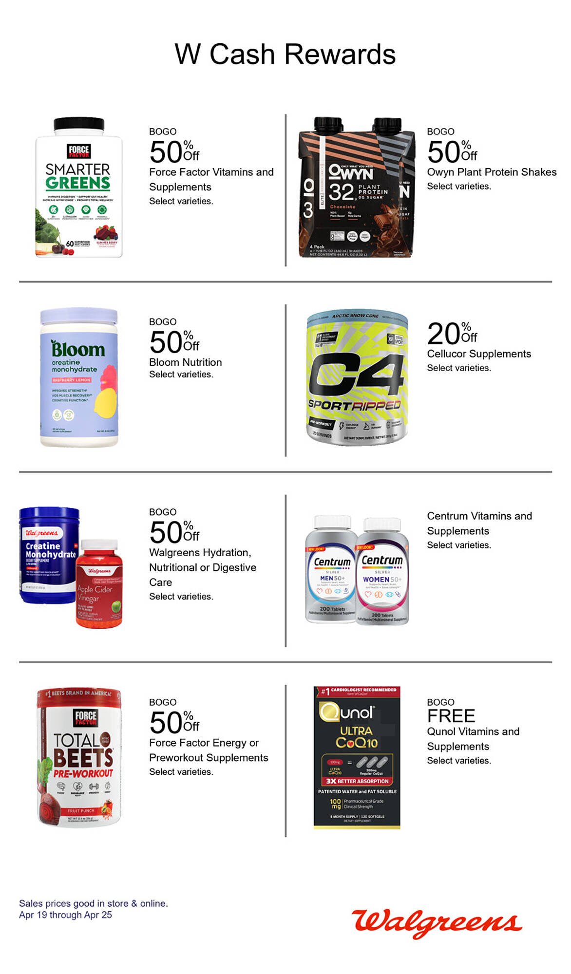 Walgreens weekly ad