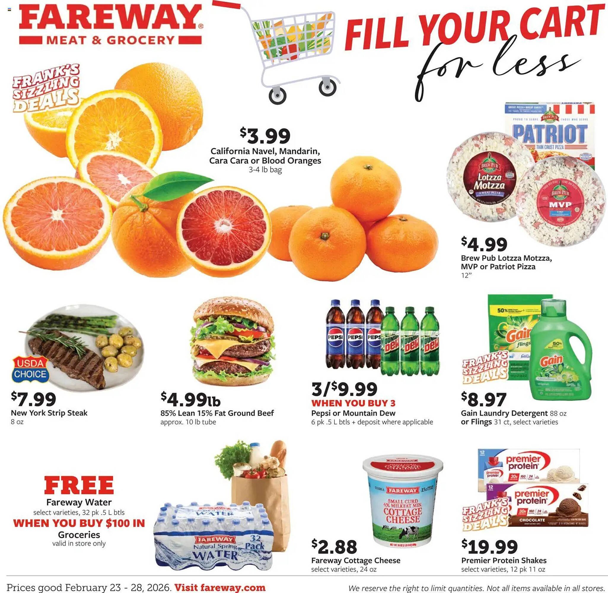 Fareway weekly ad