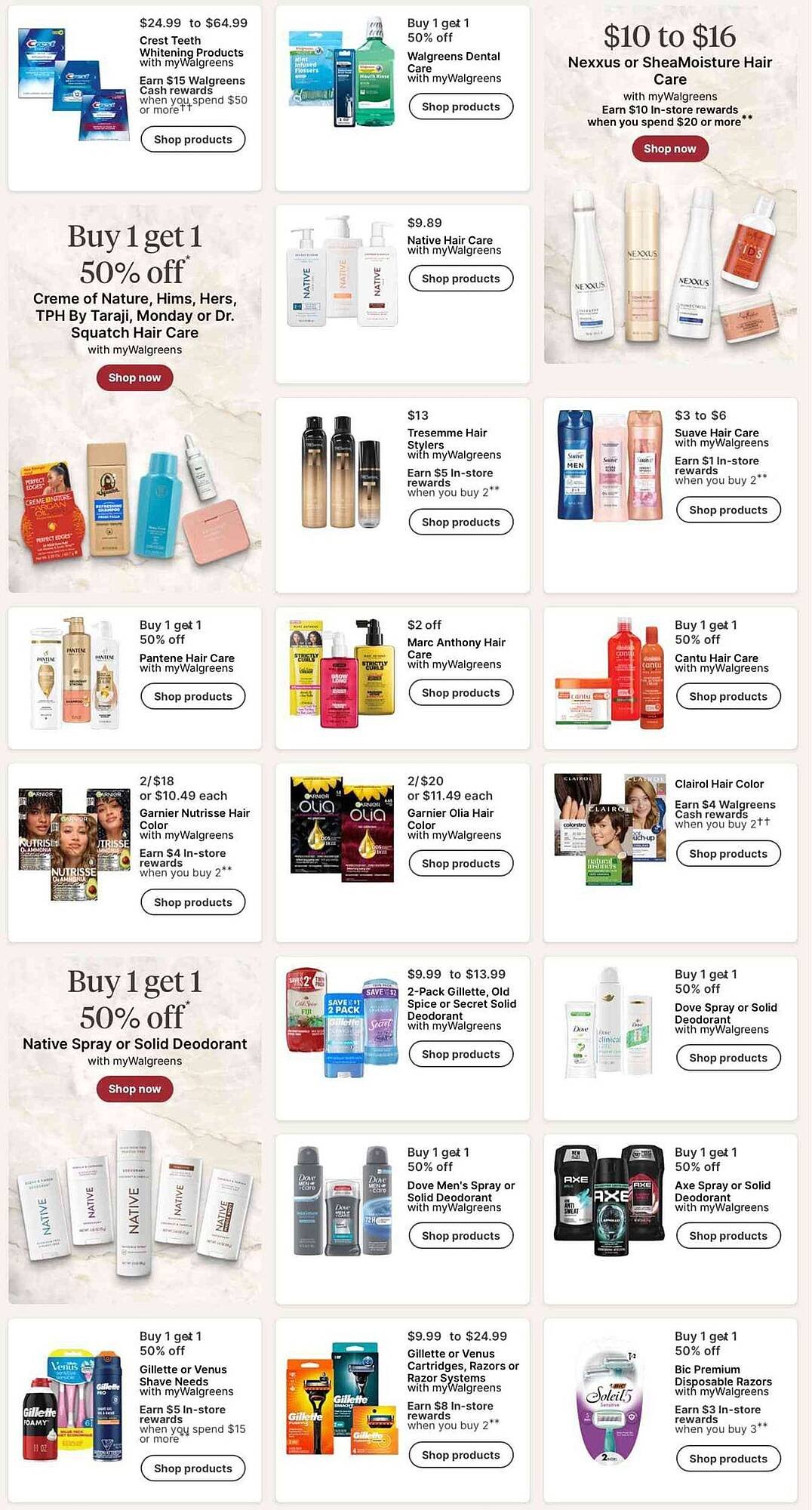 Walgreens weekly ad