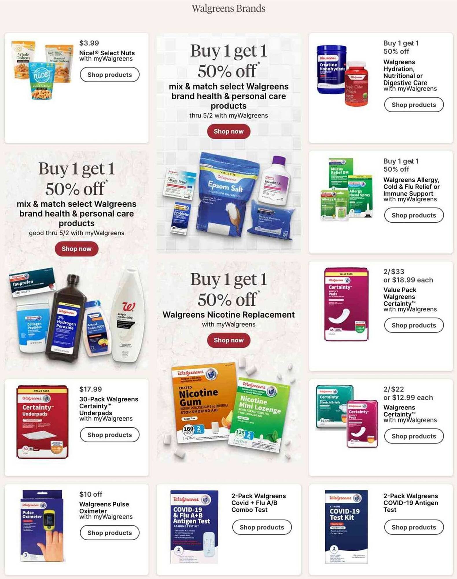 Walgreens weekly ad
