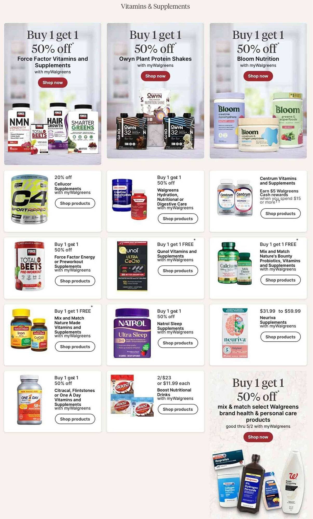 Walgreens weekly ad