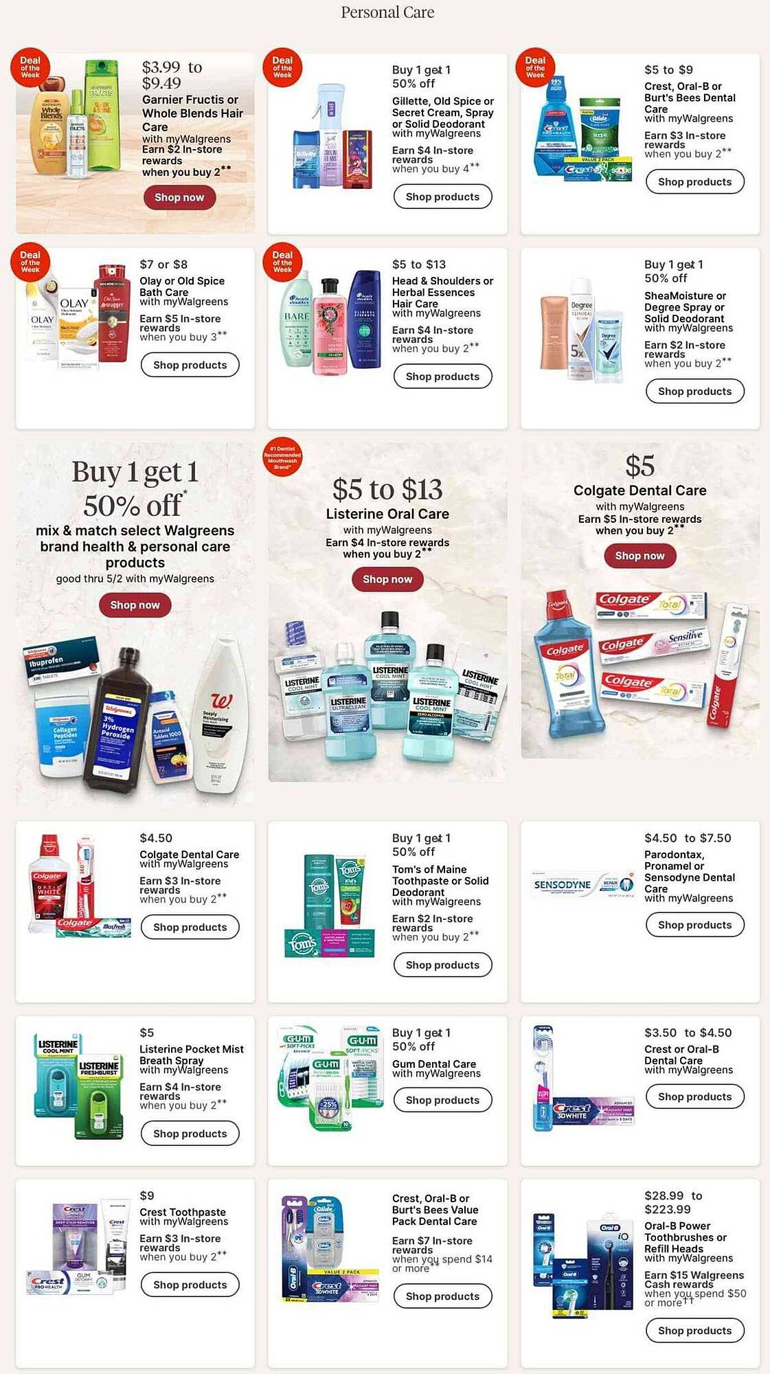Walgreens weekly ad