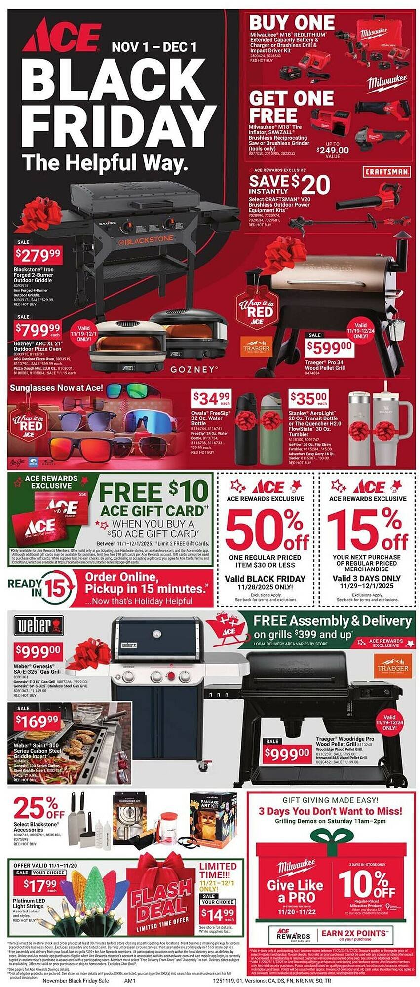 Ace Hardware flyer (2025-11-01 - 2025-12-01) | 1