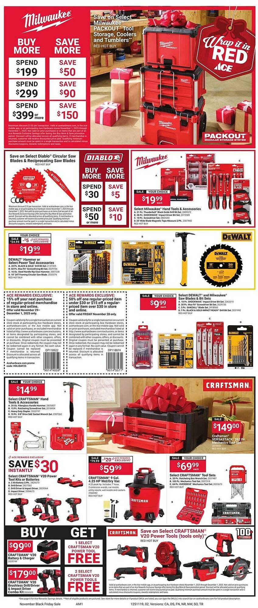 Ace Hardware flyer (2025-11-01 - 2025-12-01) | 2