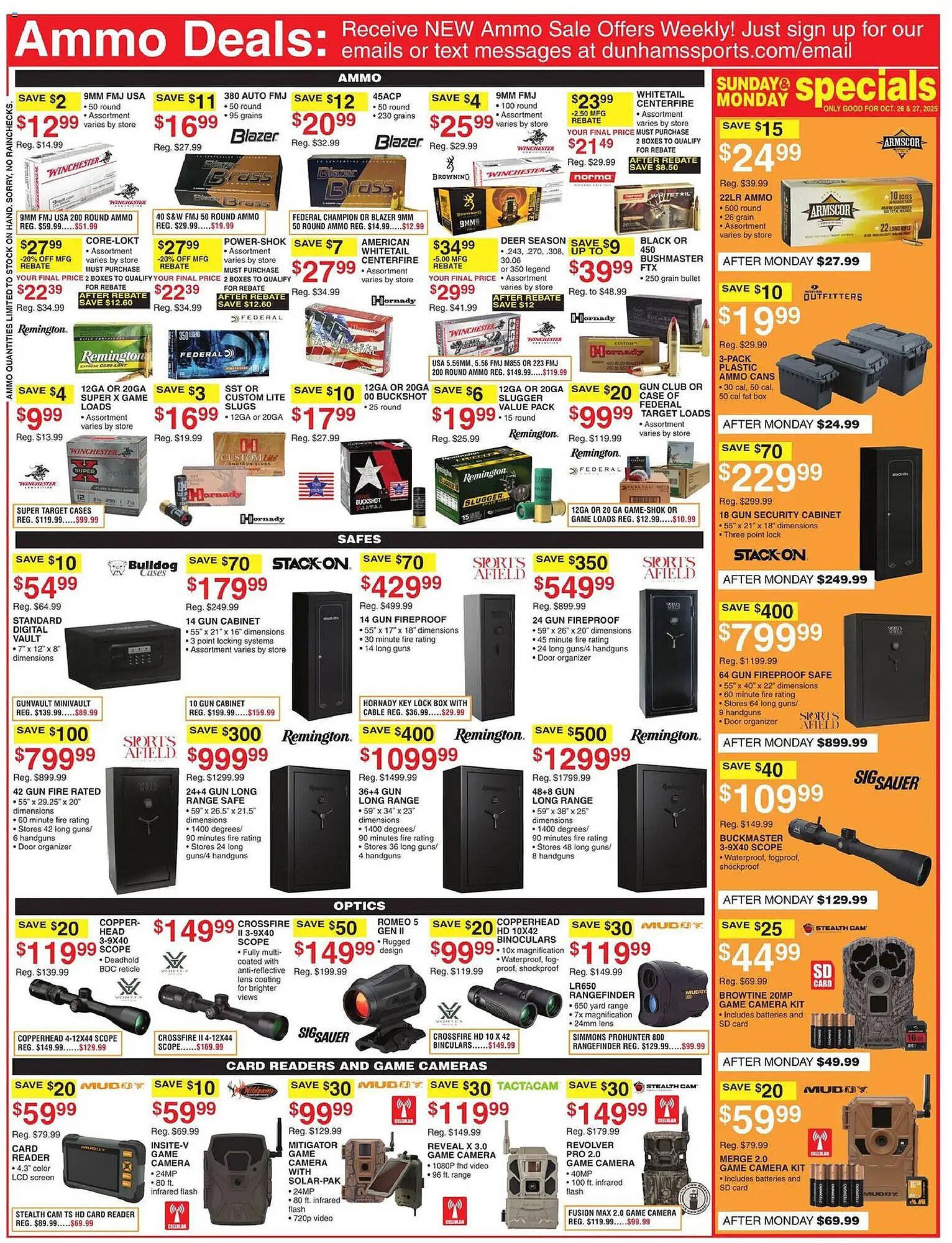 Dunham&#039;s Sports weekly ad (2025-10-25 - 2025-10-30) | 4