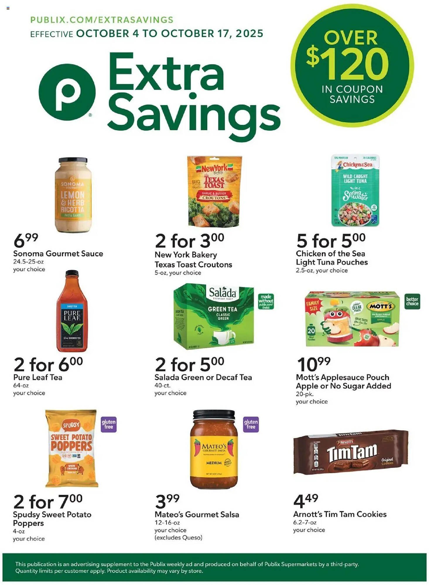 Publix weekly ad (2025-10-04 - 2025-10-17) | 1