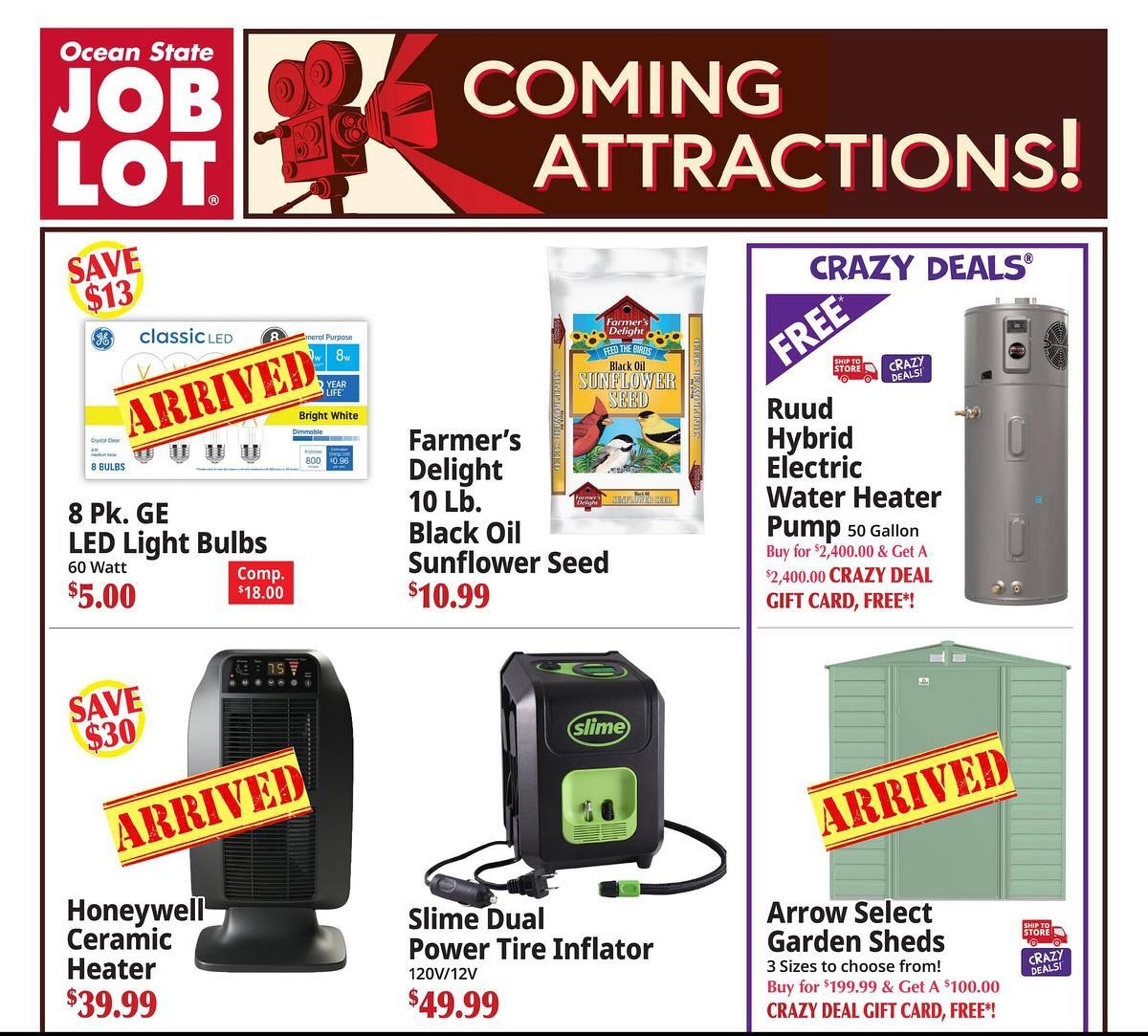 Ocean State Job Lot flyer