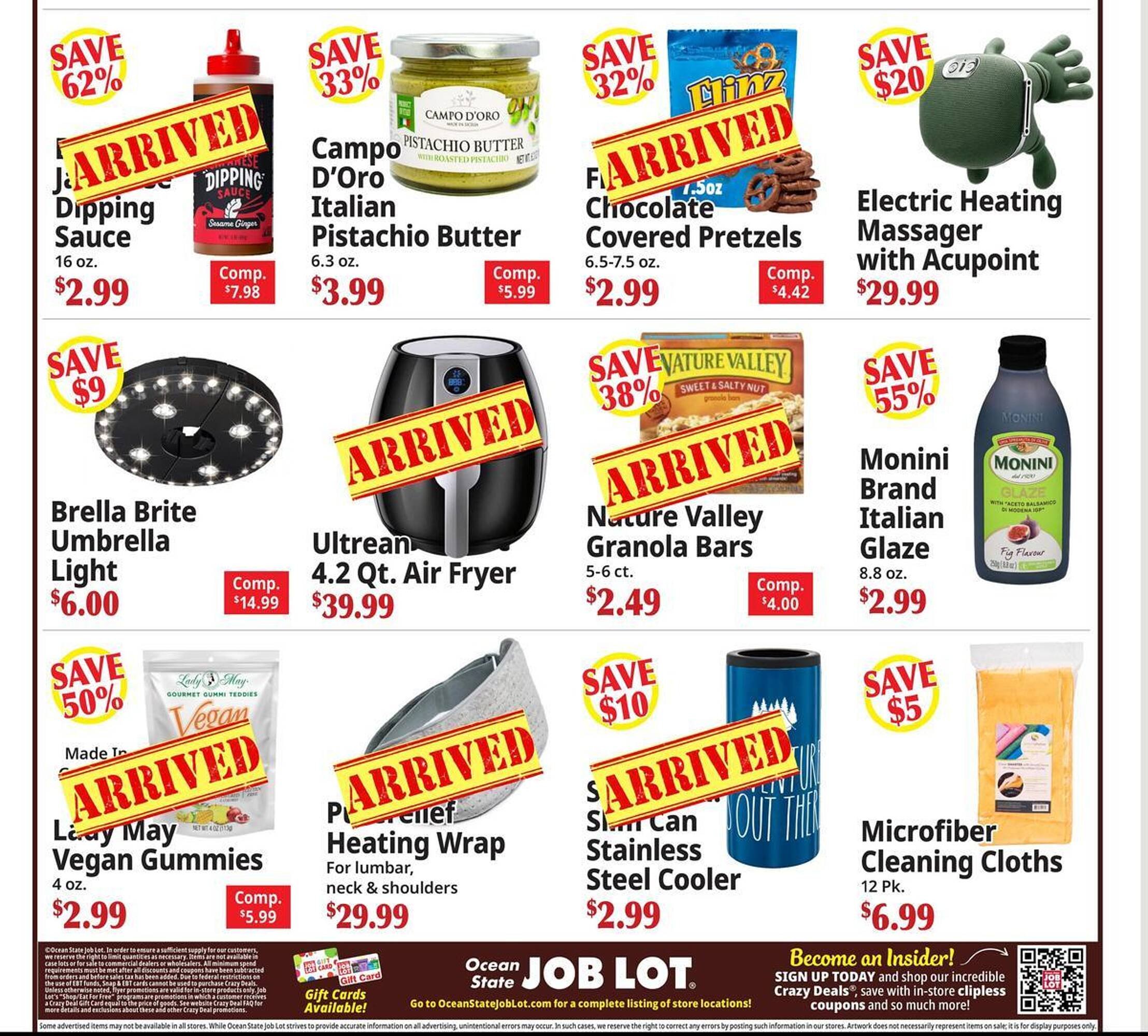 Ocean State Job Lot flyer