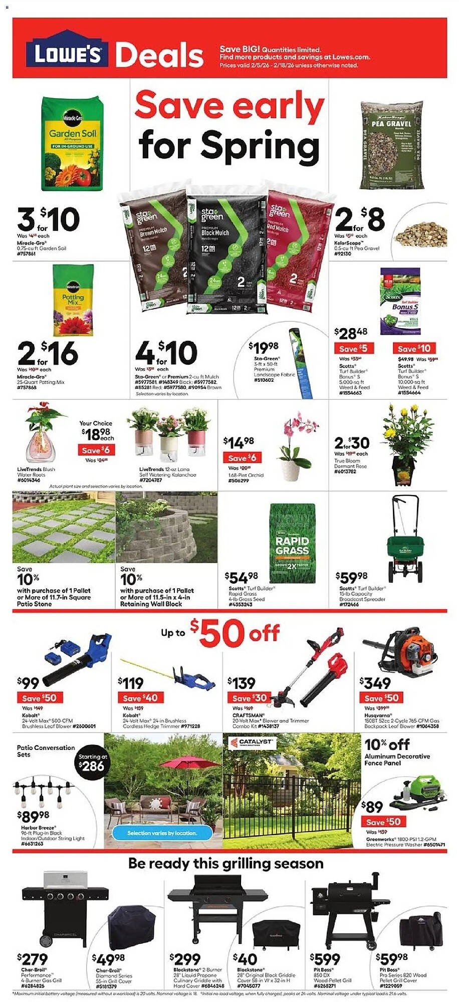 Lowe's weekly ad