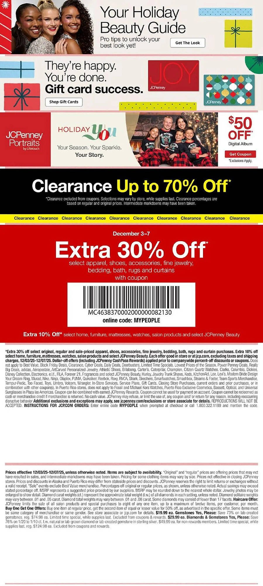 JC Penney weekly ad