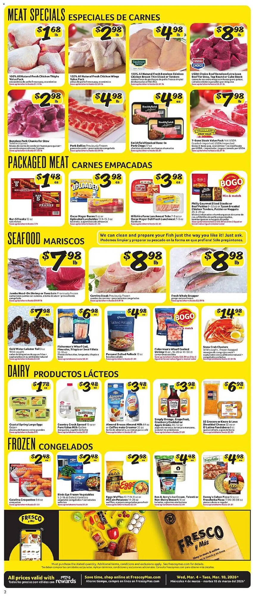 Fresco y Más weekly ad