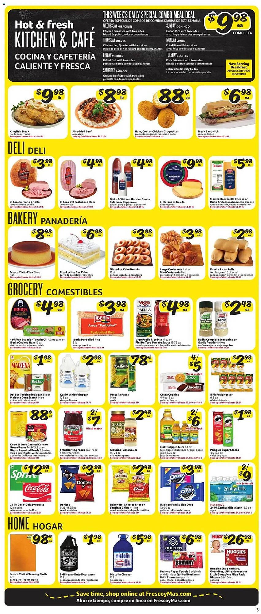 Fresco y Más weekly ad