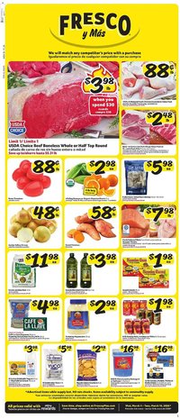 Fresco y Más weekly ad