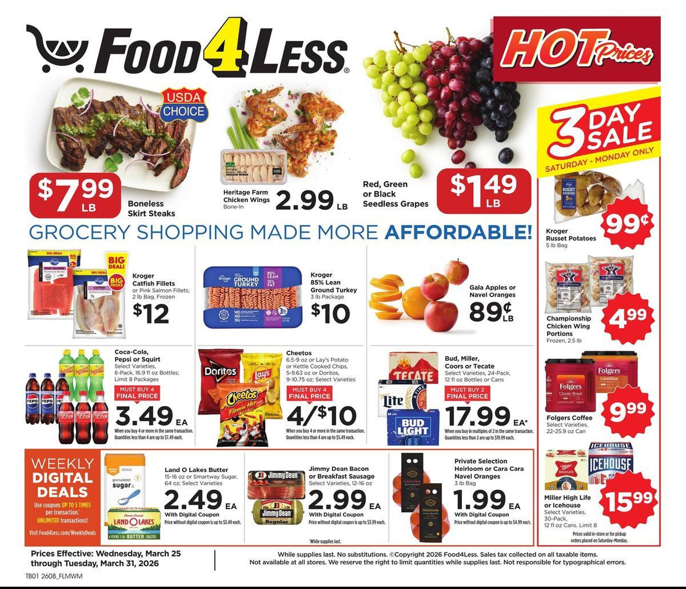 Food 4 Less weekly ad