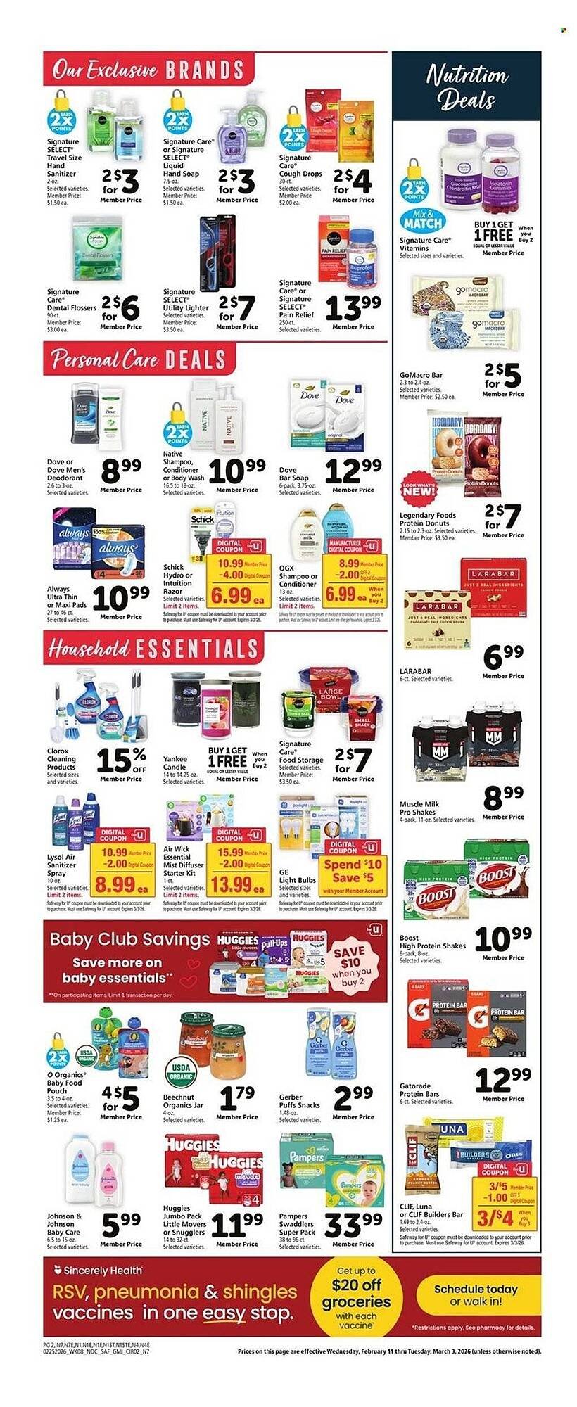 Safeway weekly ad