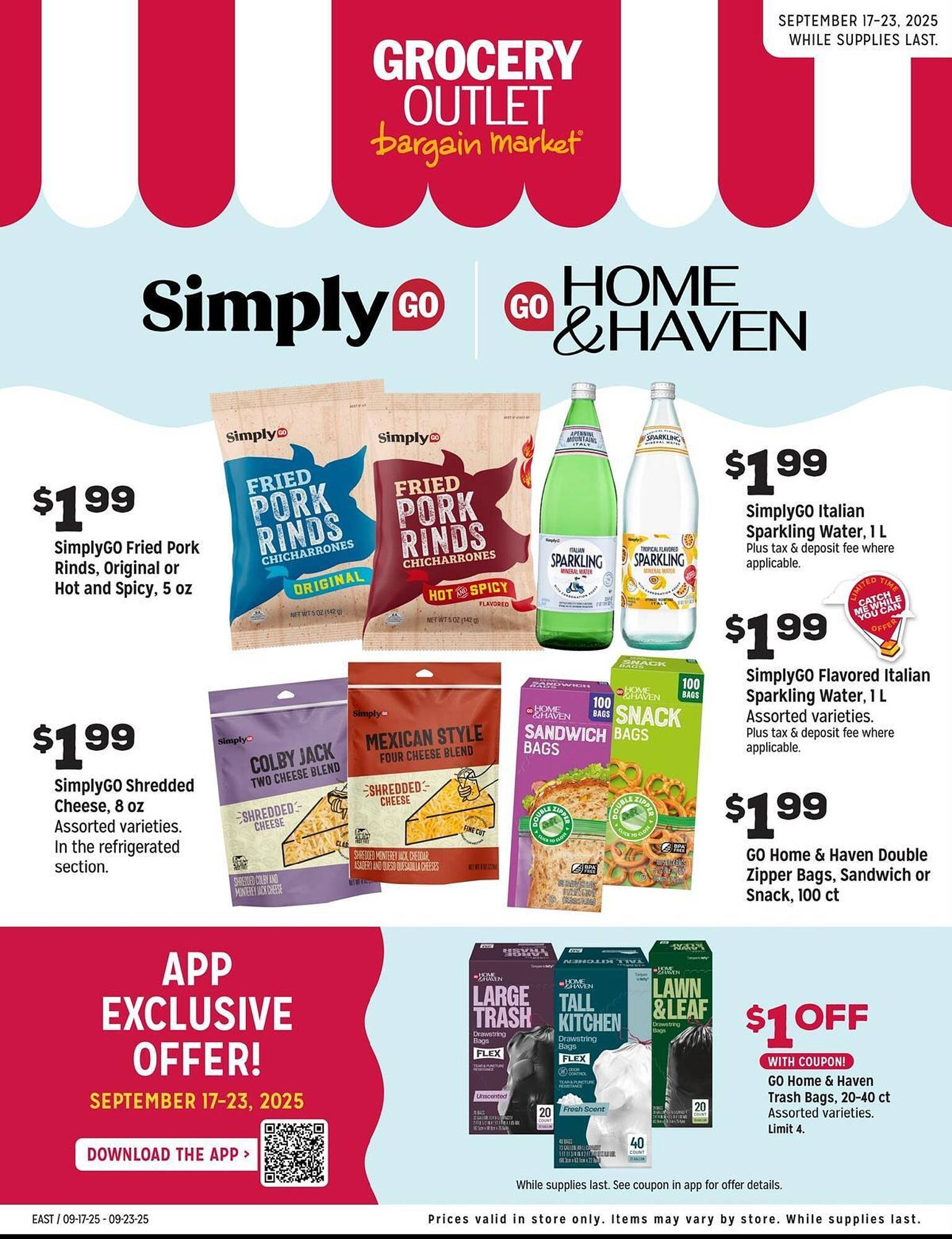 Grocery Outlet weekly ad (2025-09-17 - 2025-09-23) | 1