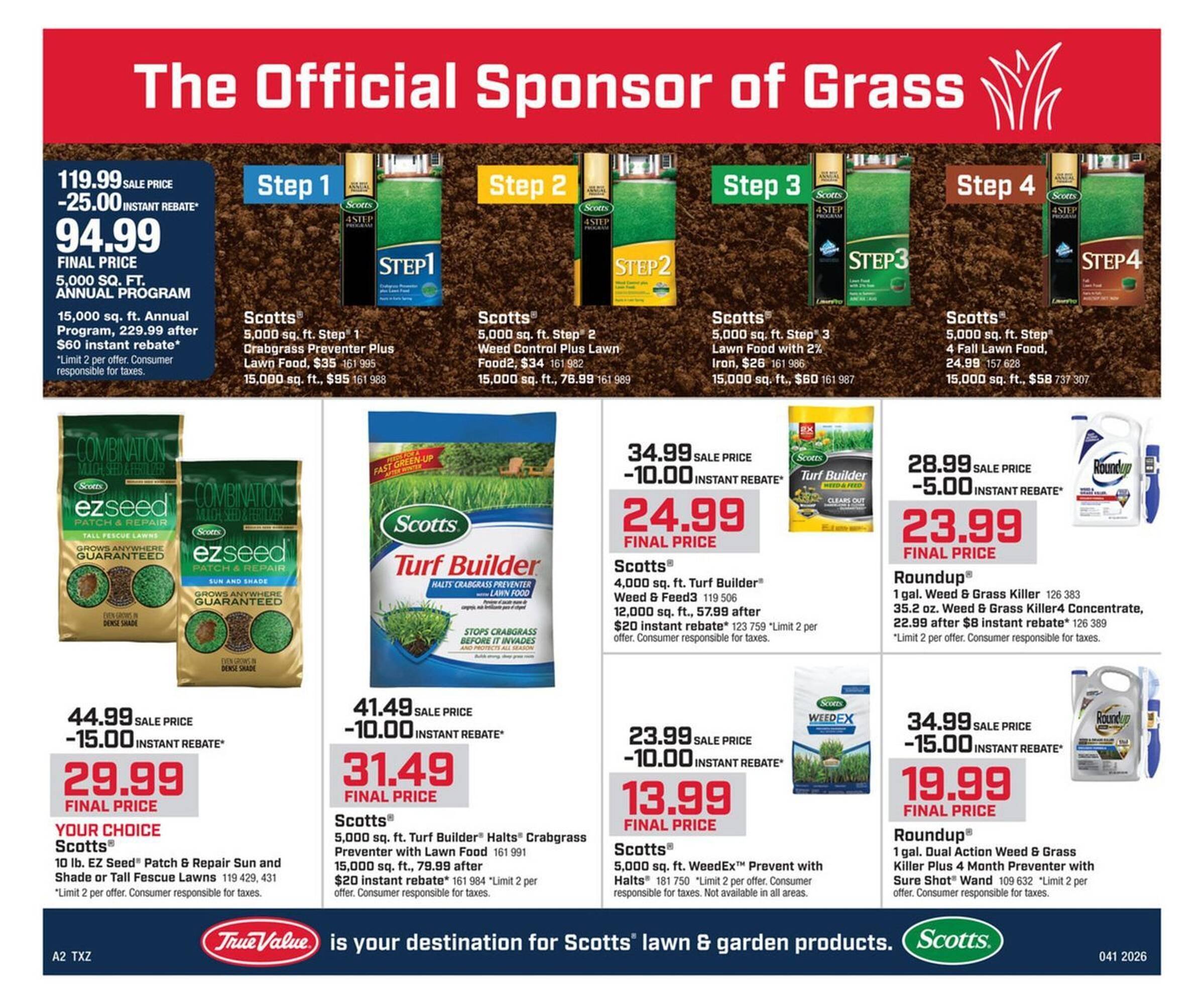 True Value weekly ad