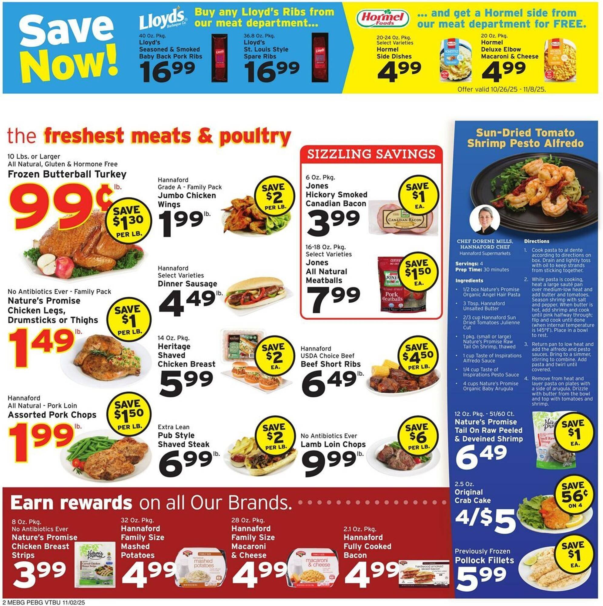 Hannaford flyer (2025-11-02 - 2025-11-08) | 2