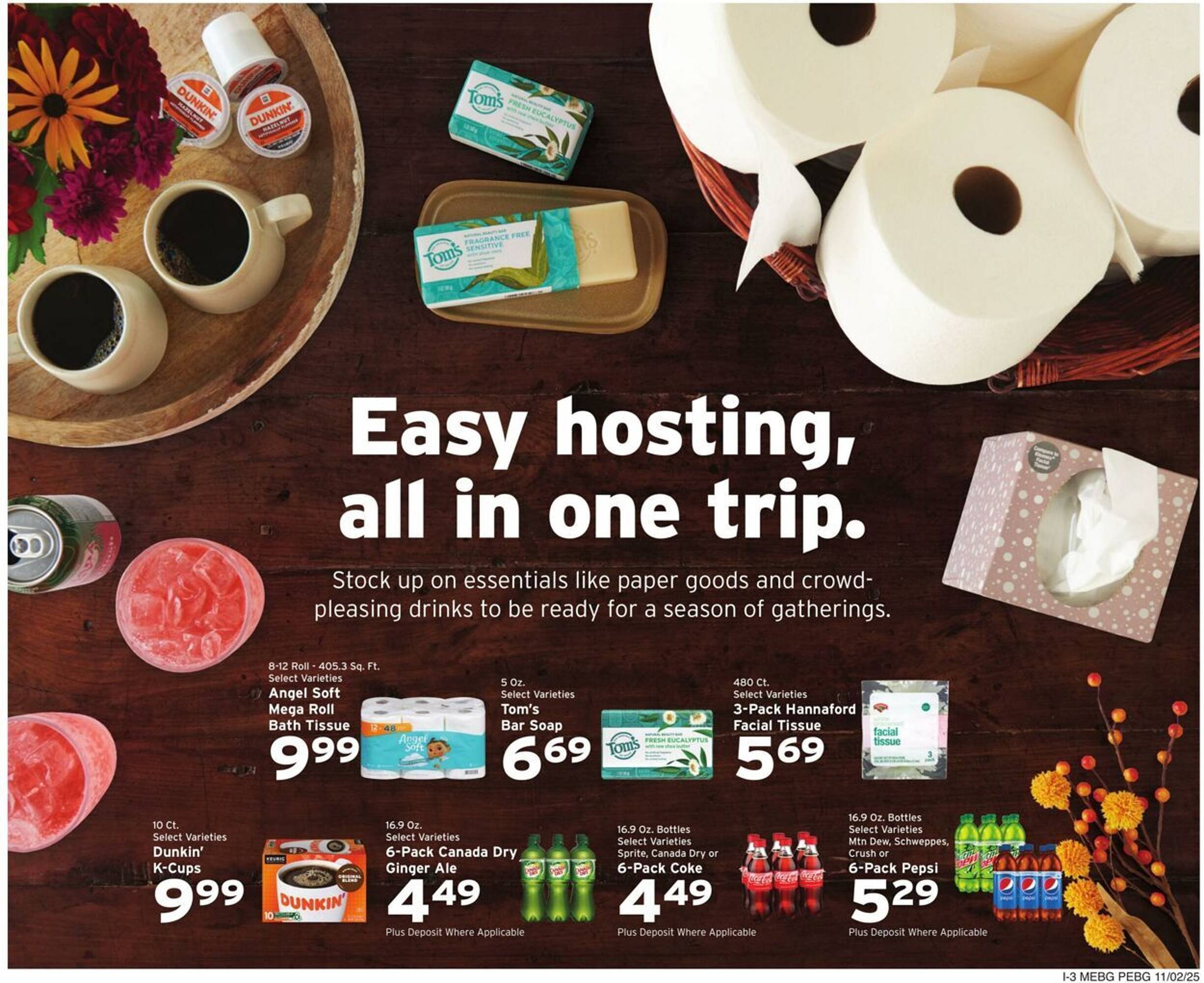 Hannaford flyer (2025-11-02 - 2025-11-08) | 11