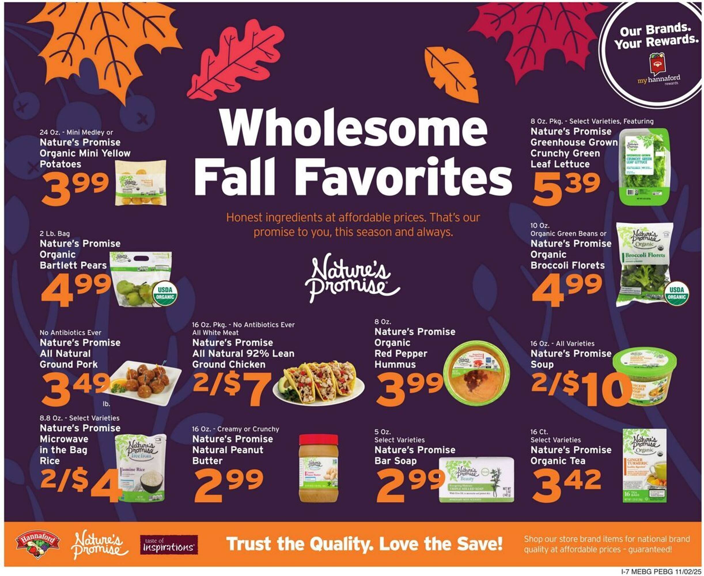 Hannaford flyer (2025-11-02 - 2025-11-08) | 15