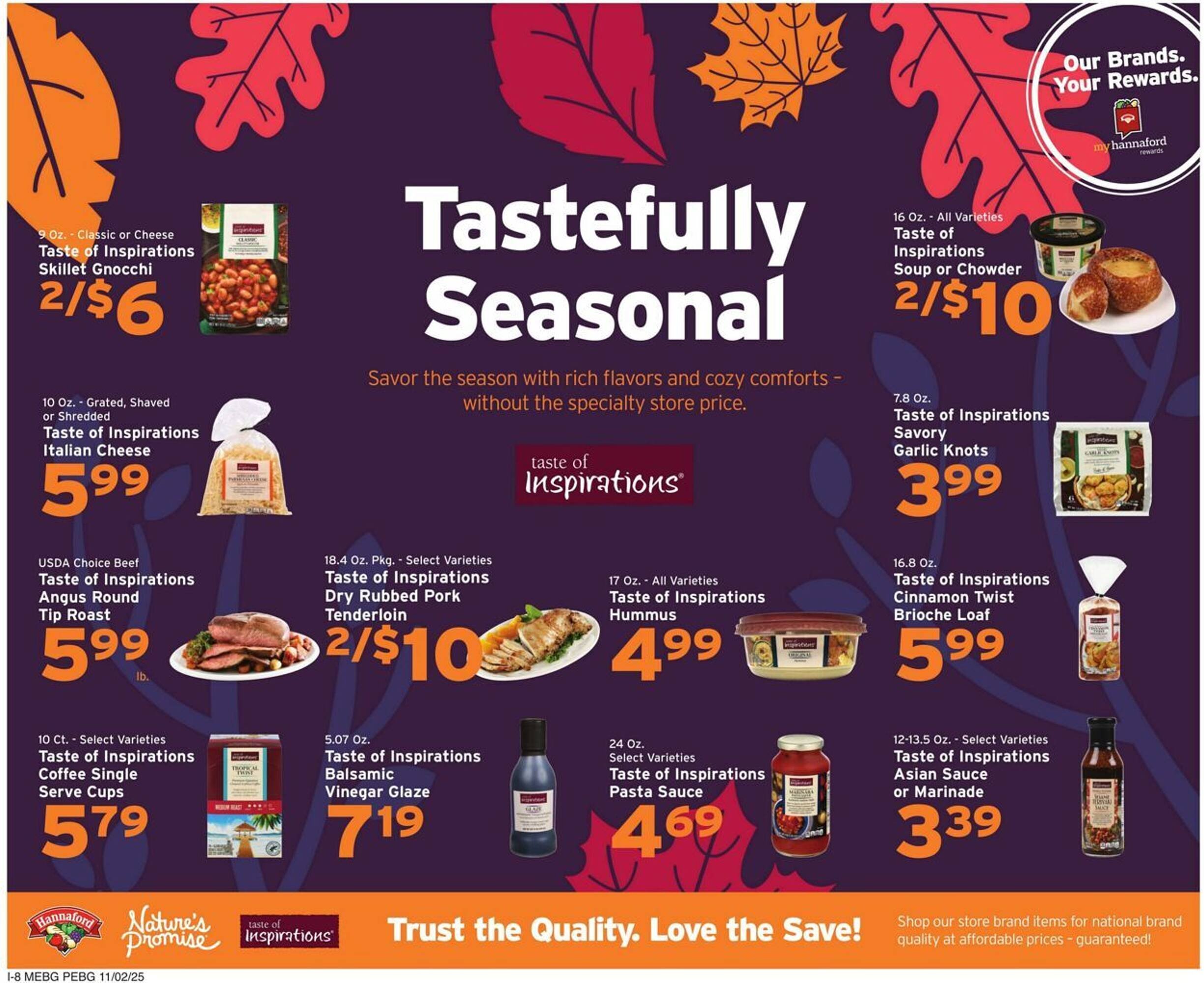 Hannaford flyer (2025-11-02 - 2025-11-08) | 16