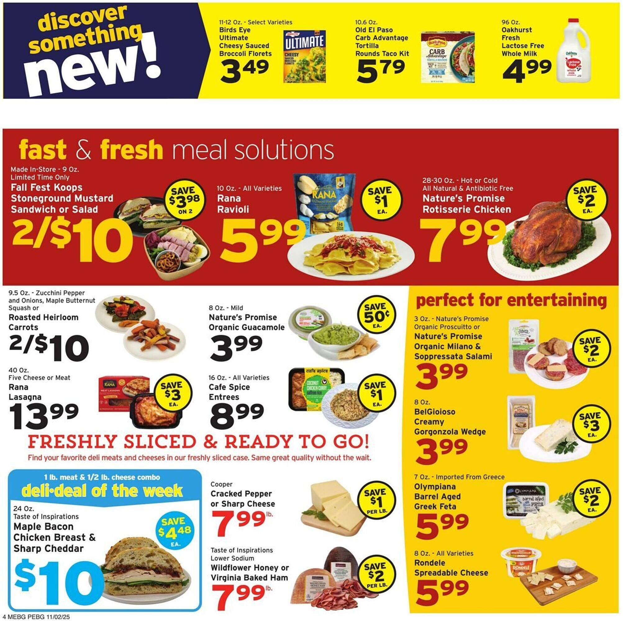 Hannaford flyer (2025-11-02 - 2025-11-08) | 4