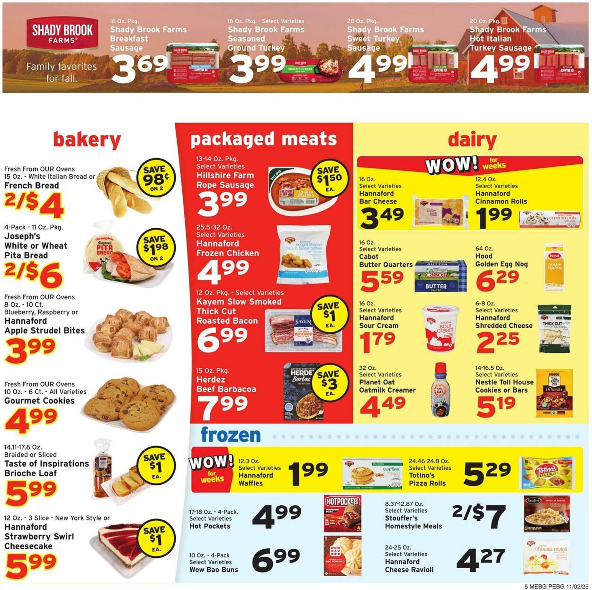 Hannaford flyer (2025-11-02 - 2025-11-08) | 5